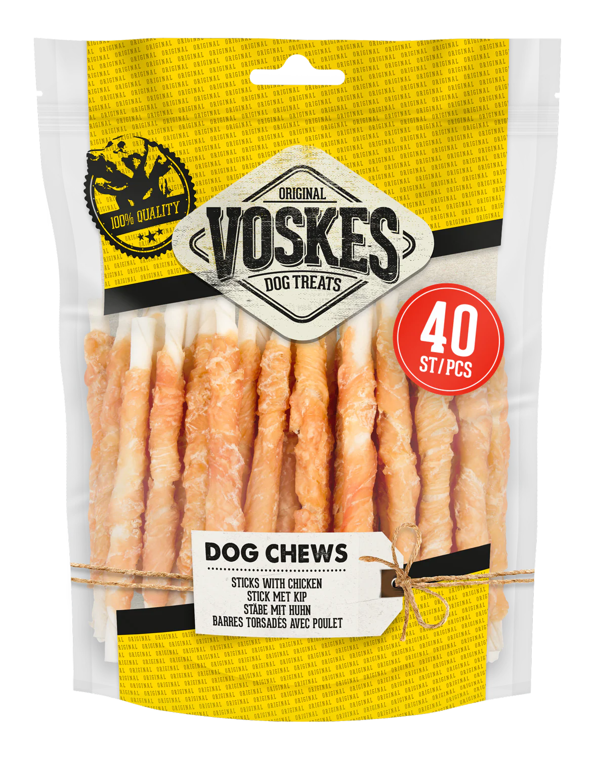 Dog Chews Sticks with Chicken 400gr