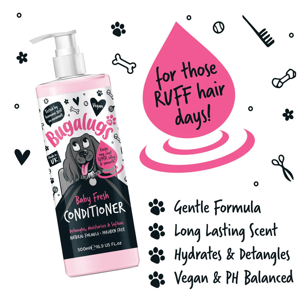 Dog Conditioner | Hárnæring - Baby Fresh
