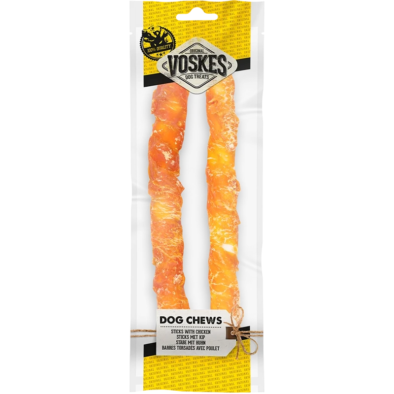 Dog Chews Sticks with Chicken 2x25cm