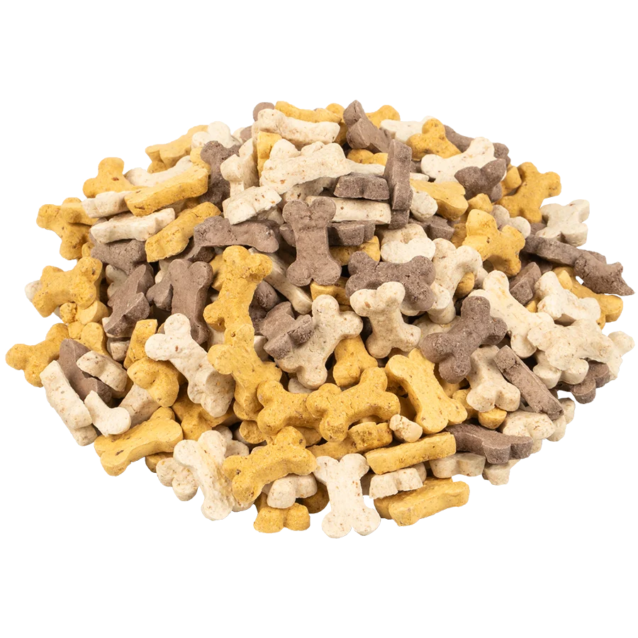 Dog Biscuits Mini Bones Mix 750g