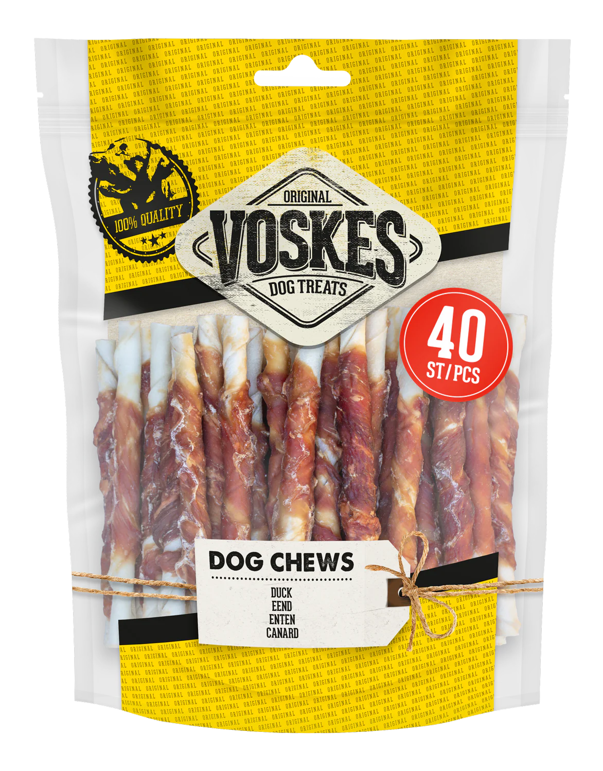 Dog Chews Sticks with Duck 400gr