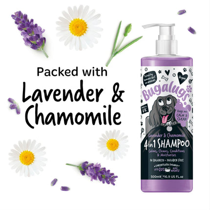 4in1 Calming Shampoo | Róandi sjampó - Lavender & Chamomile