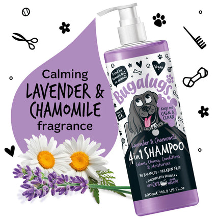 4in1 Calming Shampoo | Róandi sjampó - Lavender & Chamomile