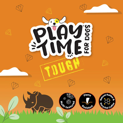 Tough Ropey Ball Tugger