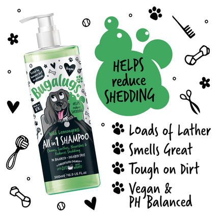 All in 1 Shed Control Shampoo | Hárlossjampó - Sítrónugras
