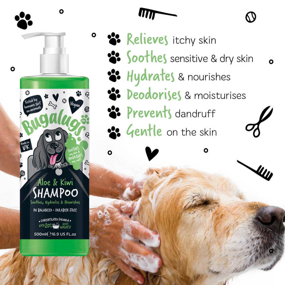 Soothing Shampoo | Milt sjampó - Aloe vera og Kíví