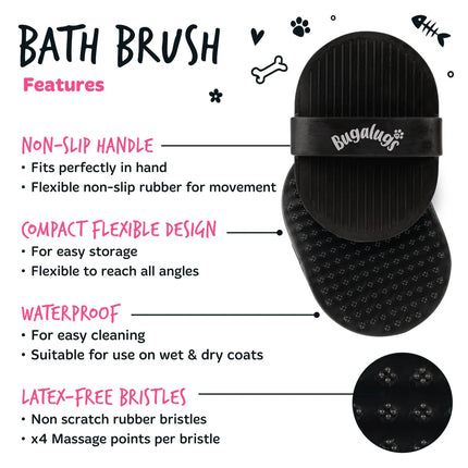 Bath Brush | Baðbursti (Blaut/Þurr notkun)