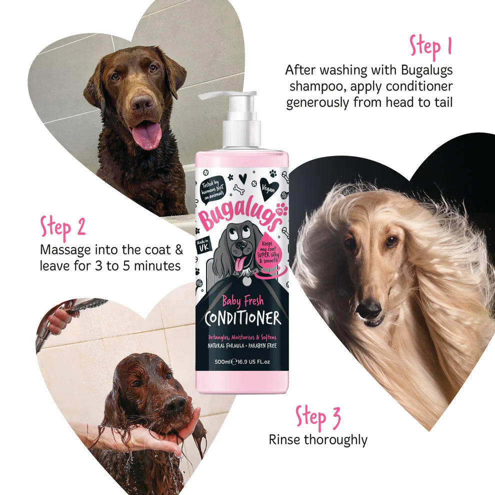 Dog Conditioner | Hárnæring - Baby Fresh