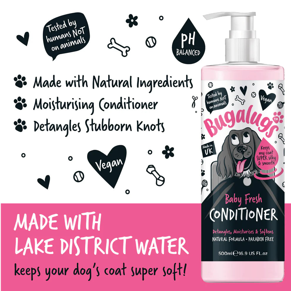 Dog Conditioner | Hárnæring - Baby Fresh