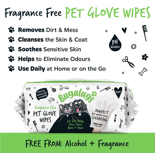 Pet Glove Wipes | Hreinsiþurrkur (30stk í pakka)