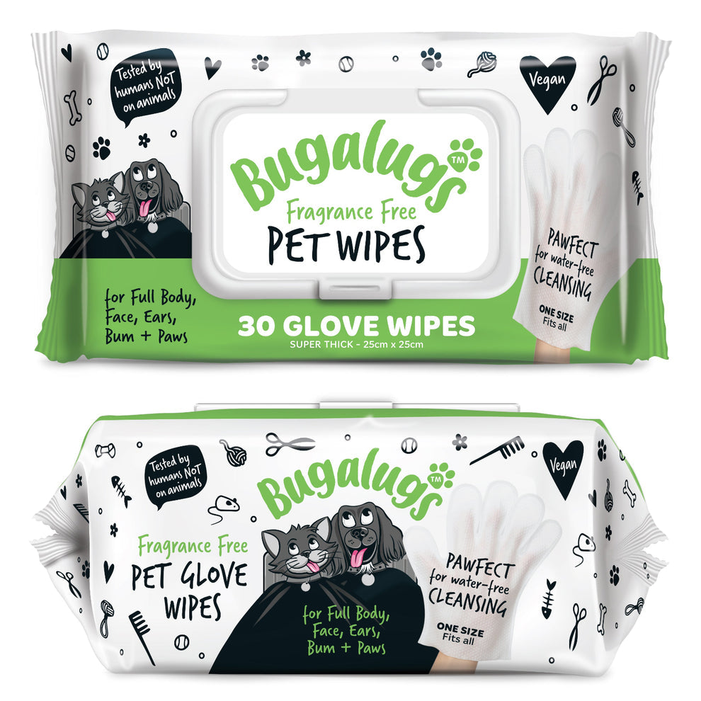 Pet Glove Wipes | Hreinsiþurrkur (30stk í pakka)