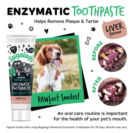 Enzymatic Toothpaste | Tannkrem með ensímum - Lifrabragð