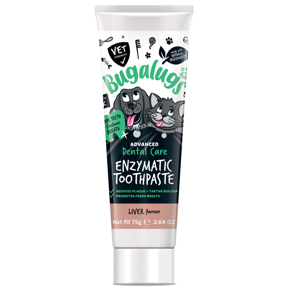 Enzymatic Toothpaste | Tannkrem með ensímum - Lifrabragð