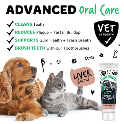 Enzymatic Toothpaste | Tannkrem með ensímum - Lifrabragð