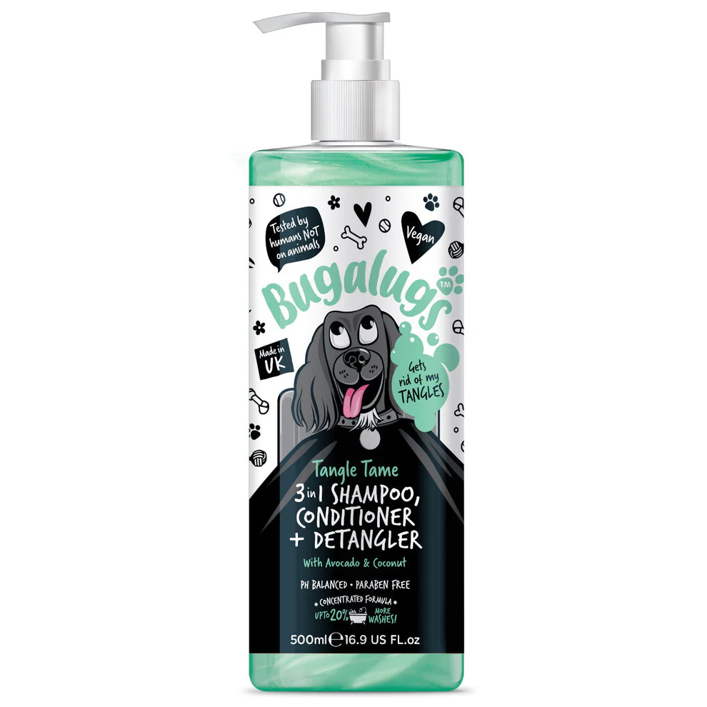 Tangle Tame | 3in1 Sjampó, næring og flækjueyðir - Avokadó og Kókos