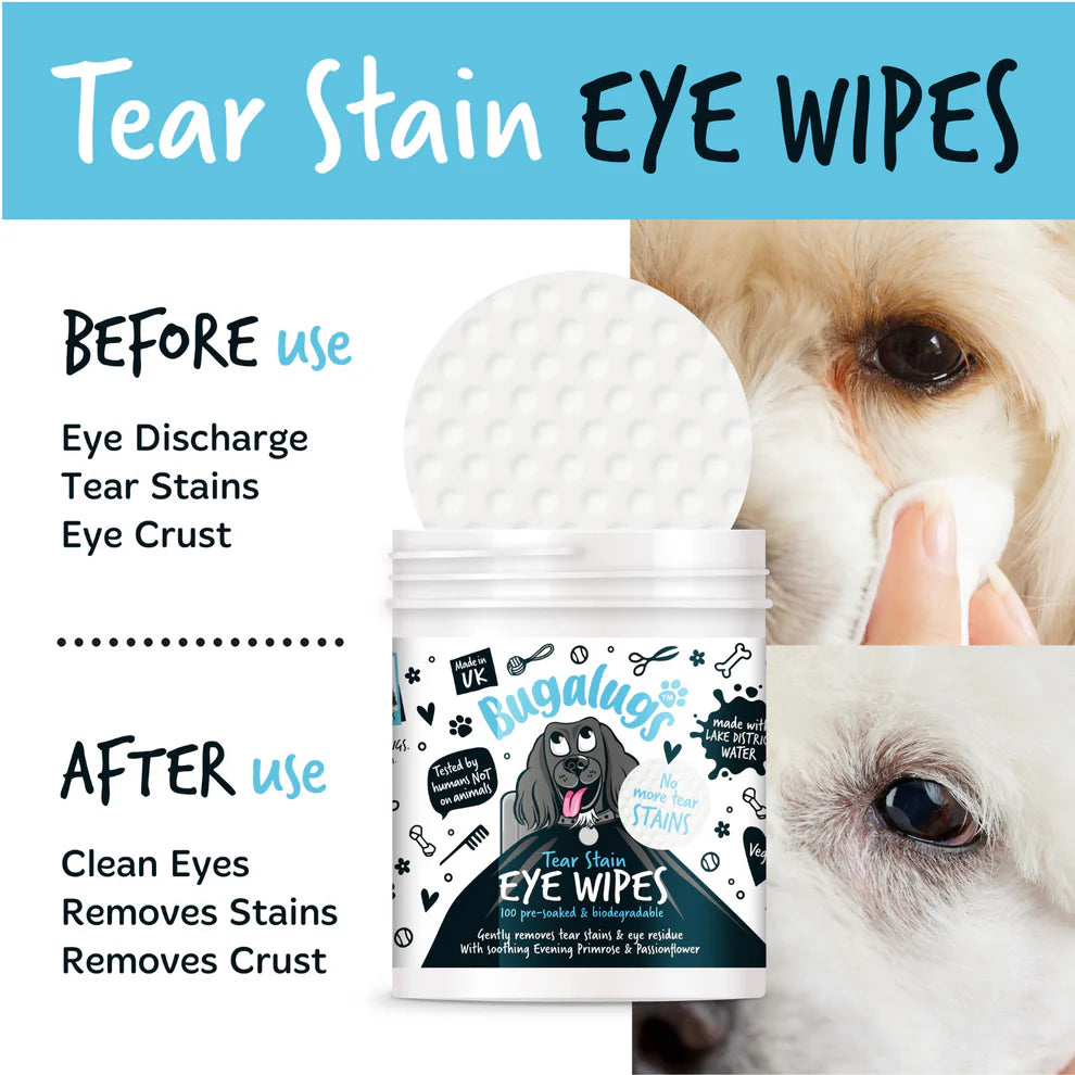 Eye Wipes | Augnþurrkur (100stk í pakka) (væntanlegt)
