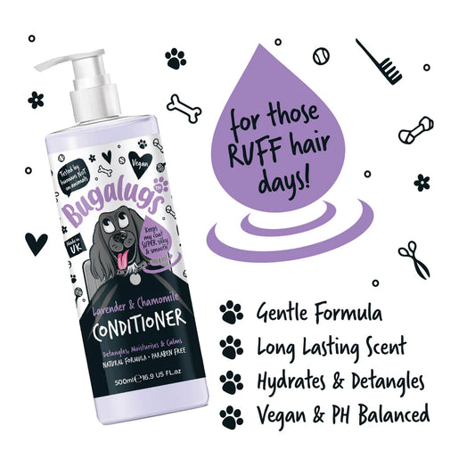 Dog Conditioner | Hárnæring - Lavander & Kamillu