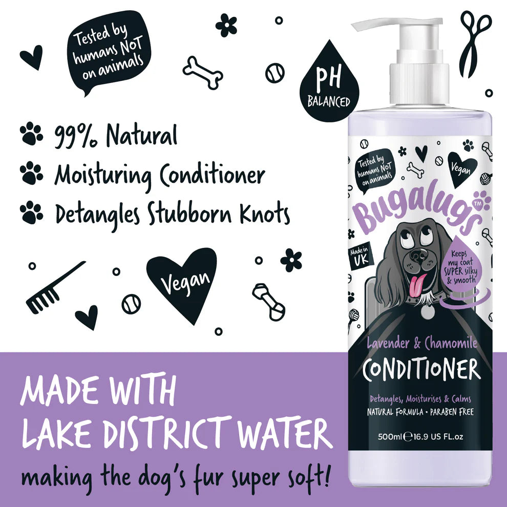 Dog Conditioner | Hárnæring - Lavander & Kamillu