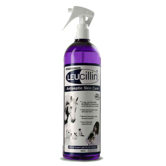 Leucillin Antiseptic Sáravökvi 500ml Sprey