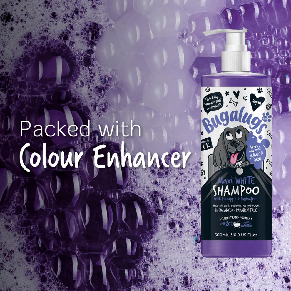 Maxi White Shampoo | Hvíttunar sjampó - Ananas og ástaraldin