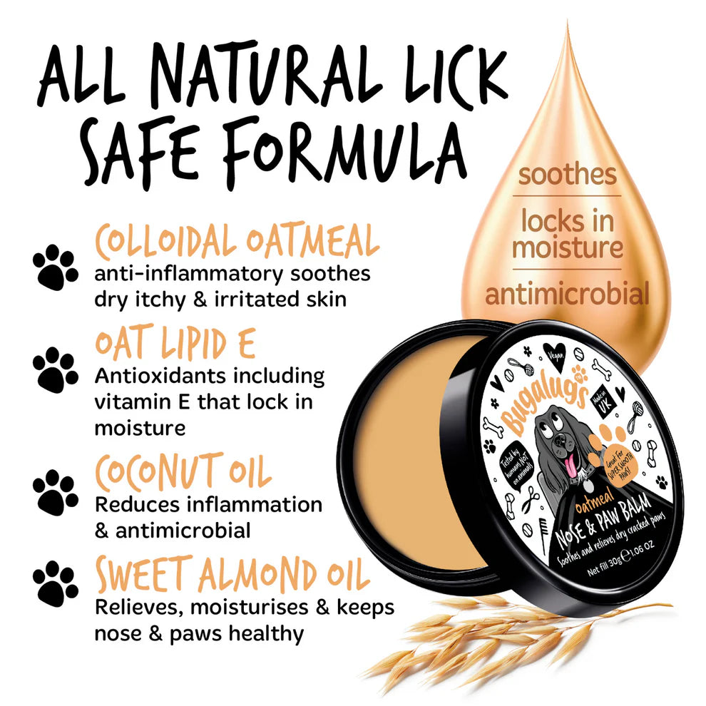 Nose & Paw Balm | Smyrsli - Hafrar