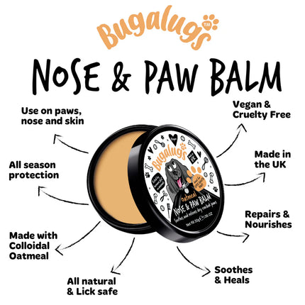 Nose & Paw Balm | Smyrsli - Hafrar