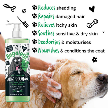 All in 1 Shed Control Shampoo | Hárlossjampó - Sítrónugras