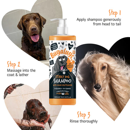 Stinky Dog Shampoo | Sjampó fyrir skítuga hunda - Sítrus