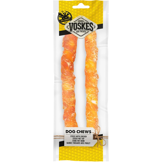 Dog Chews Sticks with Chicken 2x25cm