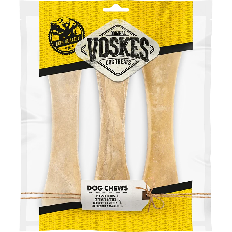 Dog Chews Pressed Bones L 3stk