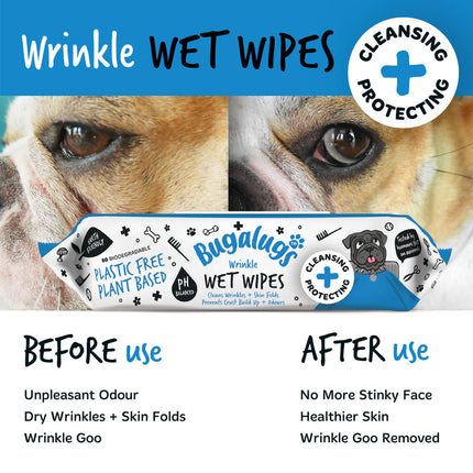 Wrinkle Wipes | Hrukkuþurrkur (80stk í pakka)
