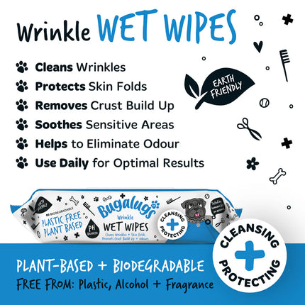 Wrinkle Wipes | Hrukkuþurrkur (80stk í pakka)