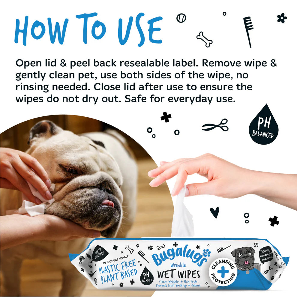 Wrinkle Wipes | Hrukkuþurrkur (80stk í pakka)