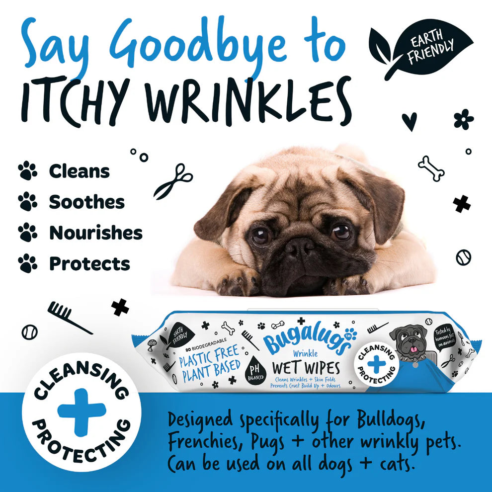 Wrinkle Wipes | Hrukkuþurrkur (80stk í pakka)
