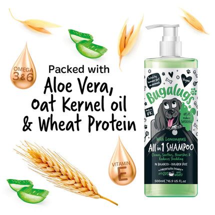 All in 1 Shed Control Shampoo | Hárlossjampó - Sítrónugras