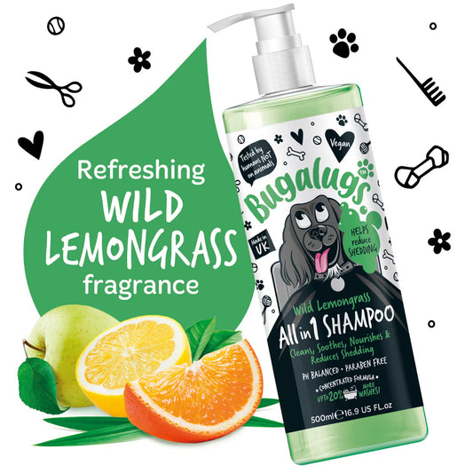 All in 1 Shed Control Shampoo | Hárlossjampó - Sítrónugras