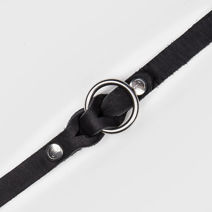 Riverside Park leðurtaumur