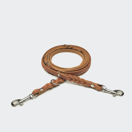 Riverside Park leðurtaumur