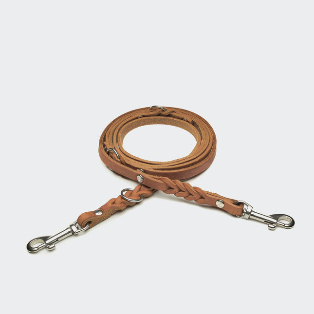 Riverside Park leðurtaumur