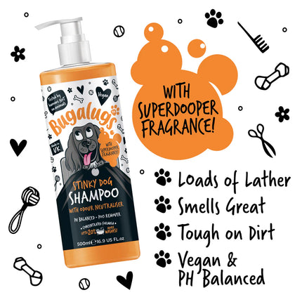 Stinky Dog Shampoo | Sjampó fyrir skítuga hunda - Sítrus